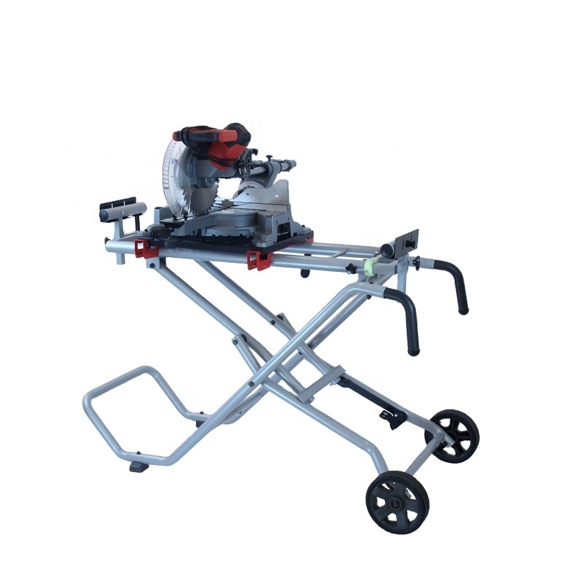 Best quality professional portable  miter saw stand with wheels