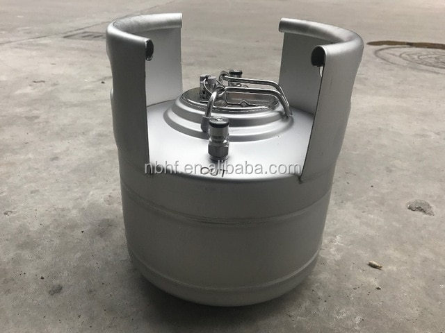 5 Gallon Line Cleaning Keg (Sanke D) with Removable L5 gallon Corney keg