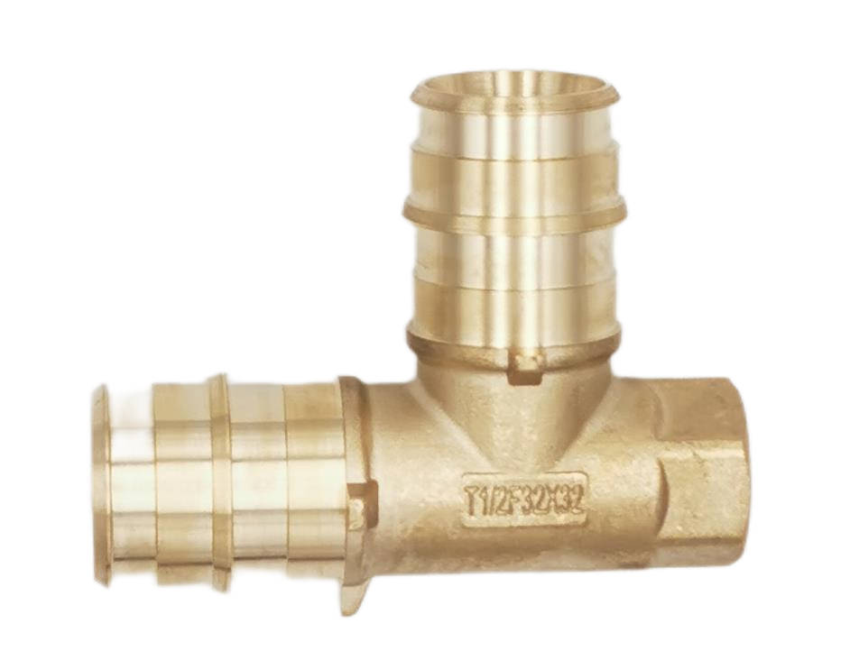 Pex  Brass  Fitting Quick connect Female  Swivel Elbow for Pex A Expansion Fitting