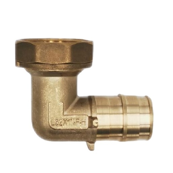 Pex  Brass  Fitting Quick connect Female  Swivel Elbow for Pex A Expansion Fitting