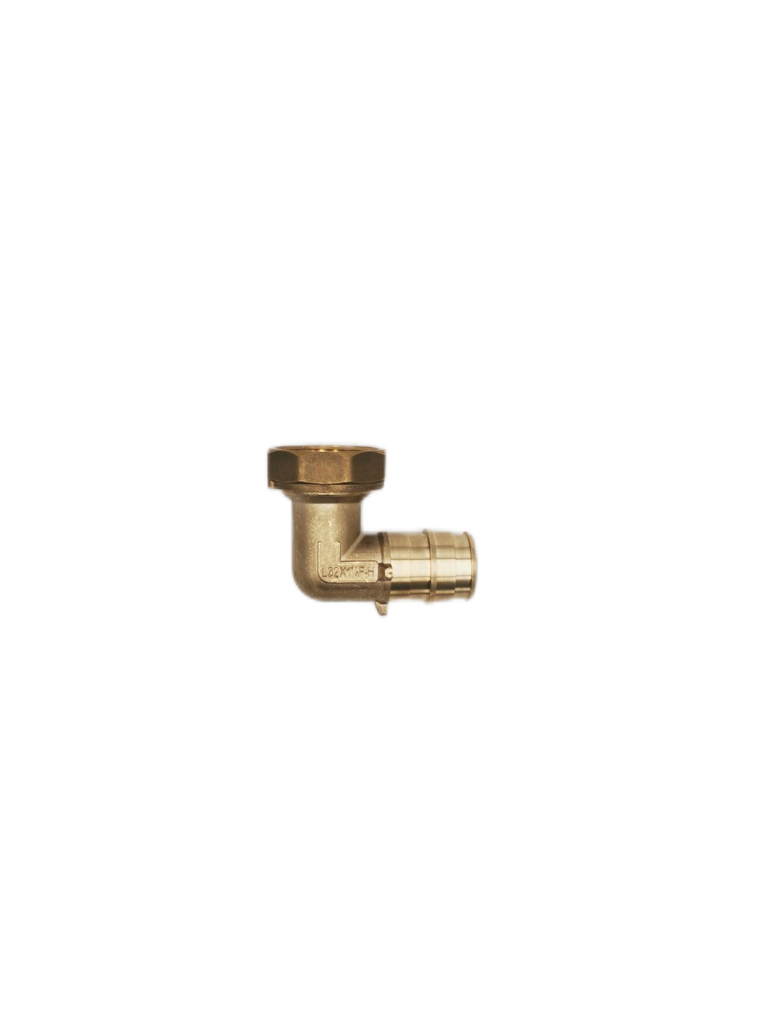 Pex  Brass  Fitting Quick connect Female  Swivel Elbow for Pex A Expansion Fitting