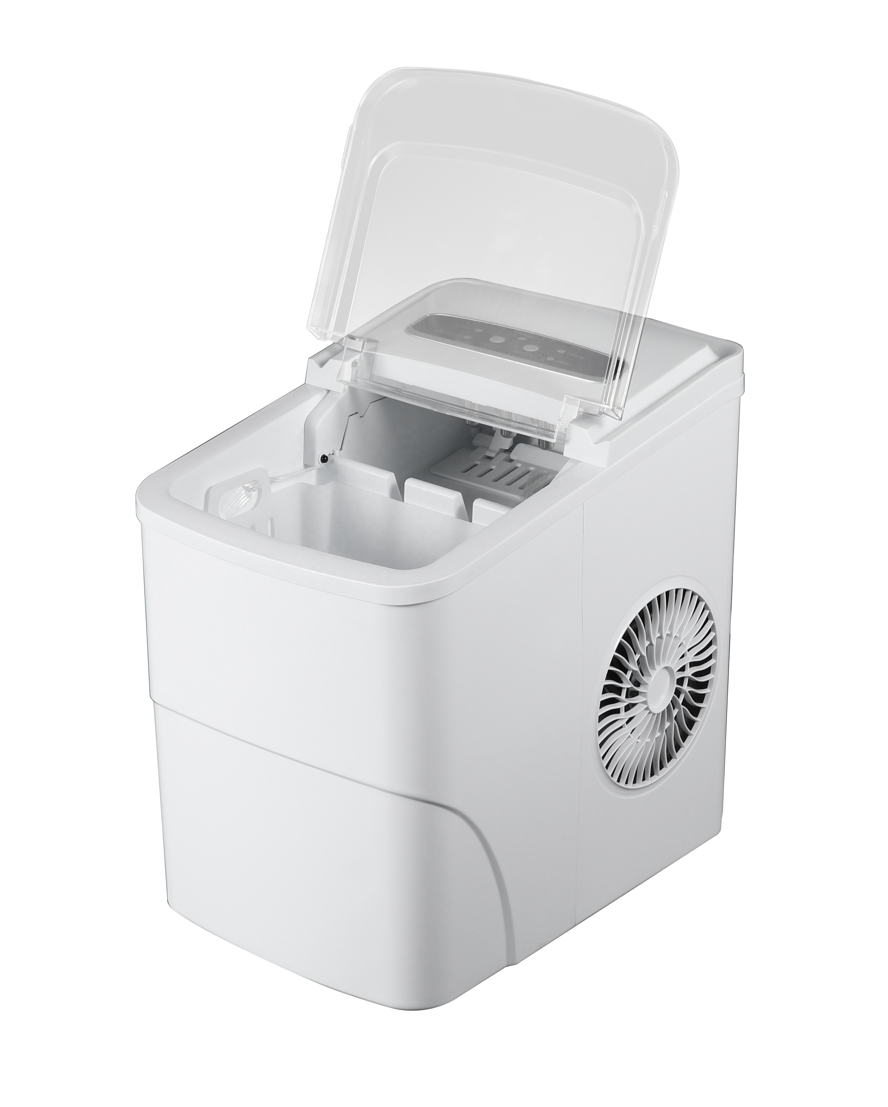 Hicon ice maker OEM/ODM wholesale portable small counter top ice maker 26lbs in 24hrs CB, CE, EMC, LFGB, RoHS