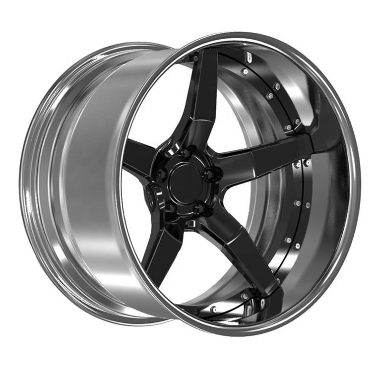 Factory price custom forged wheels  14 15 22 23 24 inch rims polished chrome wheel for Mercedes GLS for Bentley LX570