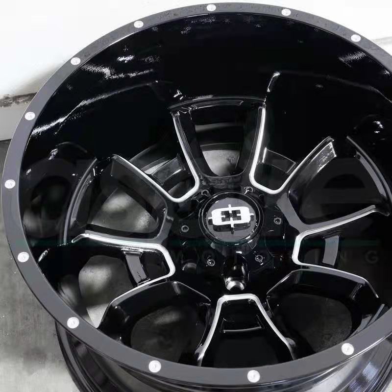 17inch 18 inch 5X139.7  6x139.7 alloy rims ET0 16  offroad alloy wheels full machined for tacoma V93 DMAX