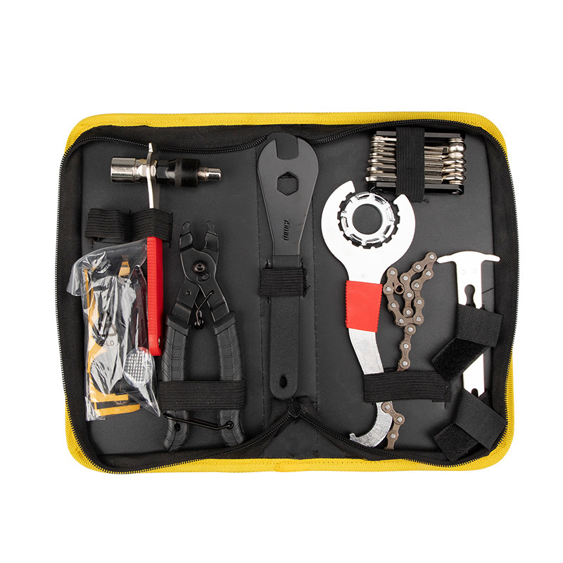 8 Pieces Multifunctional Bicycle Repairing Tool Set