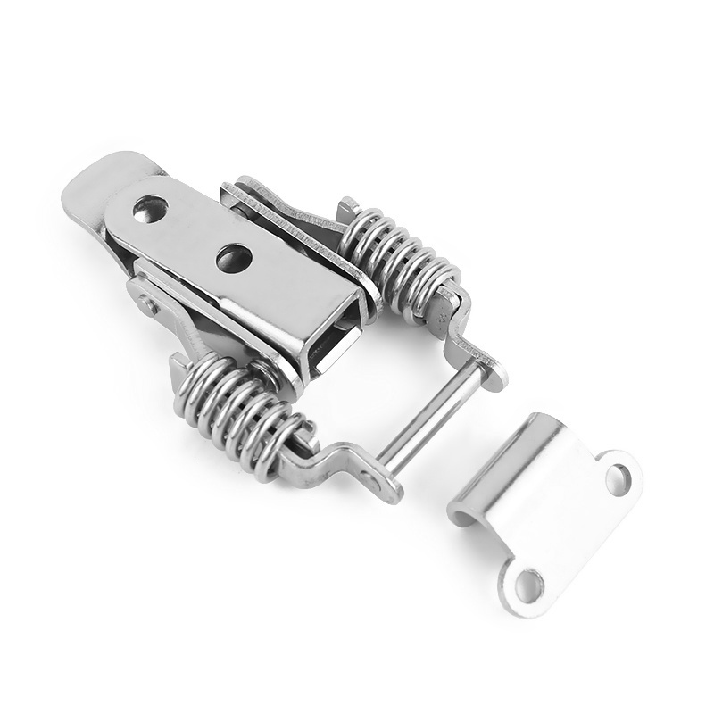 Factory directly  Bilateral spring reinforcement  Metal Toggle Latch Claw Fastener Lock hardware for  Metal box