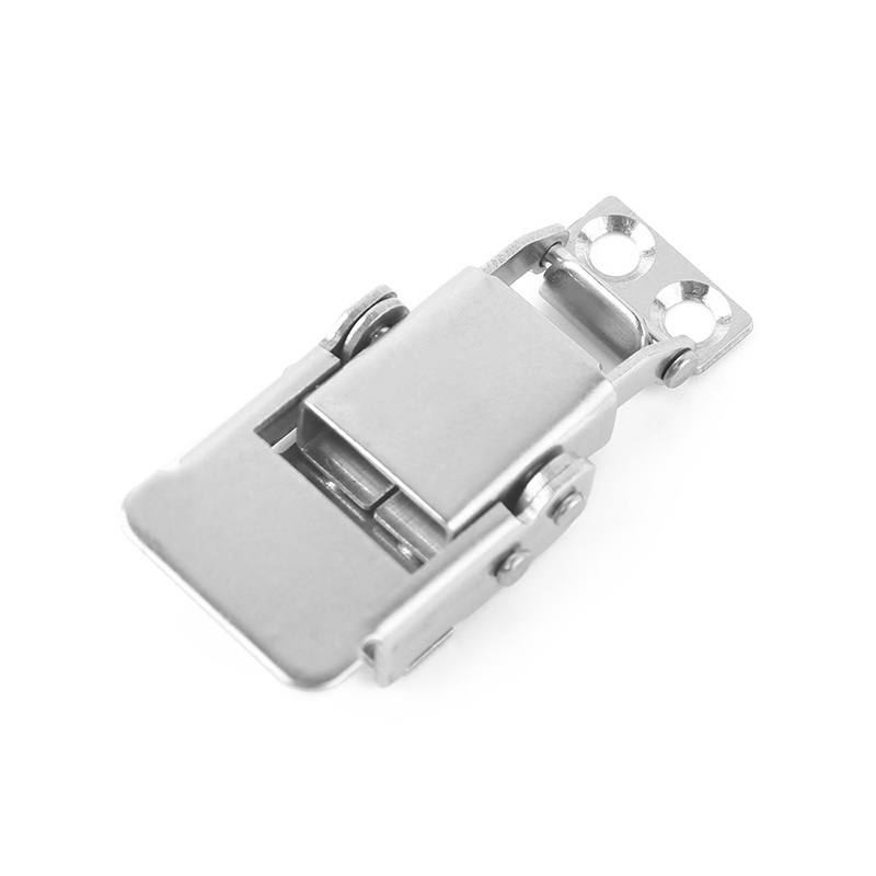 OEM ODM Factory  Iron Stainless Steel Spring loaded Metal Toggle latch Toggle Clamp Lock Small Latch for feeder