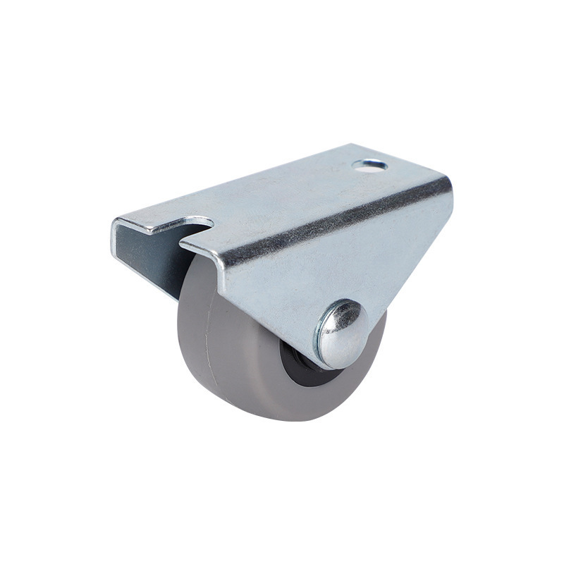 HM2217 1.2 inch flat directional wheels shelf casters cart casters office furniture universal directional casters light wheel