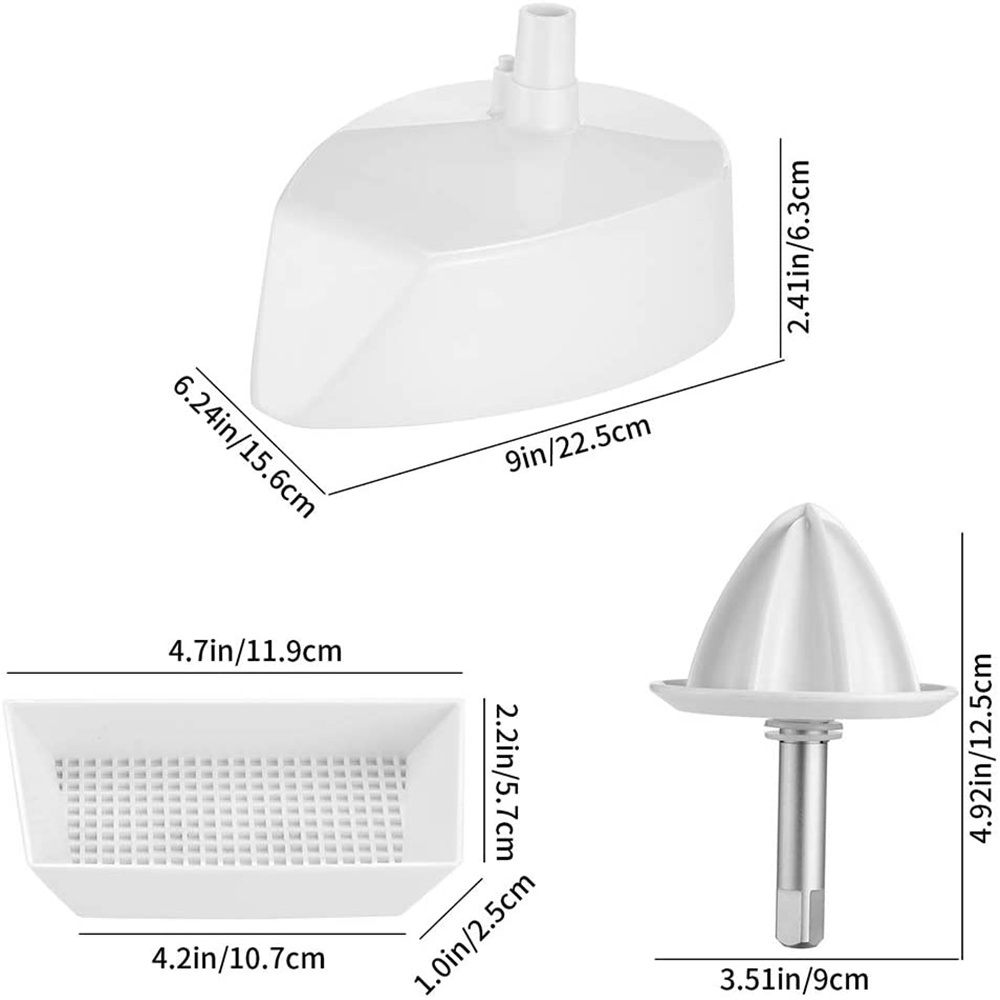 Juicer Attachment for Kitchen-aid Stand Mixer with 2 Size Reamer,Juicer for Kitchen-aid Stand Mixer Citrus Juicer Attachment