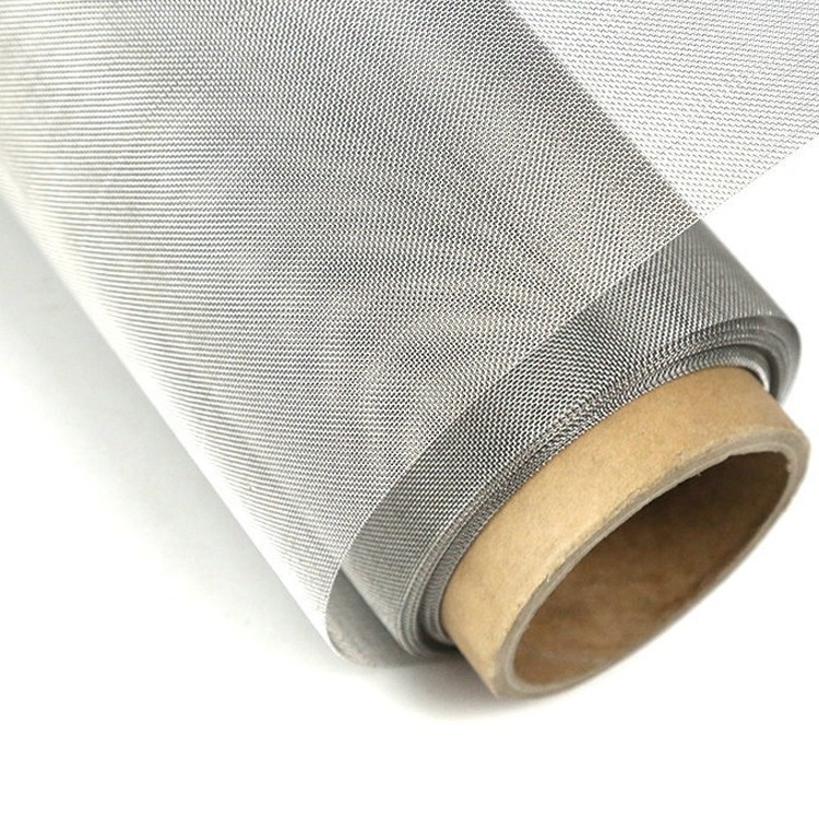 304 304L 316 316L Woven Stainless Steel Wire Mesh Cloth