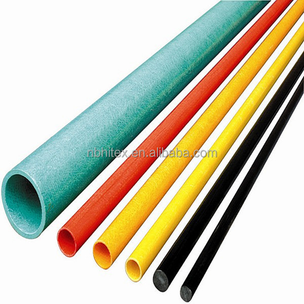 Good Insulation Pultruded Fiberglass Pipe Frp Pipe Grp Pipe Of High Strength