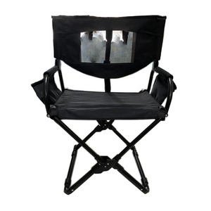 Director Chair alloy steel Fabric Mesh  Foldable High Quality Adjustable  Camping Chair beach chair