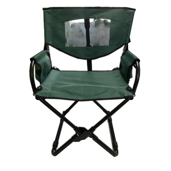 Director Chair alloy steel Fabric Mesh  Foldable High Quality Adjustable  Camping Chair beach chair