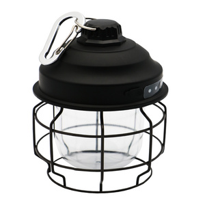 outdoor lantern camping hiking light rechargeable 18650 battery emergency camping light lantern