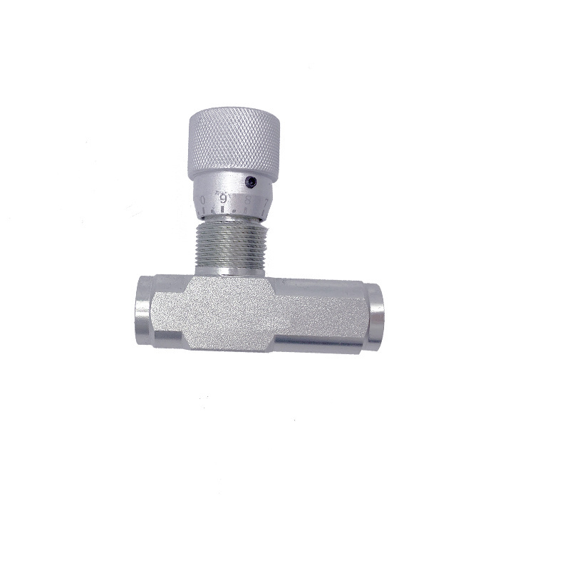 STU-1/4 NPT carbon steel high pressure  hydraulic flow restrictor ball valve 1/4