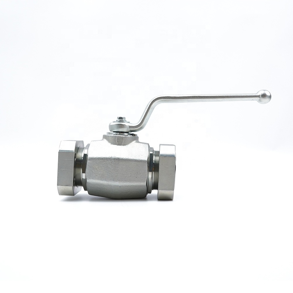 stainless steel high pressure MKH- SAE420 flange hydraulic ball valve 1 1/4 -2 1/2 in low temperature