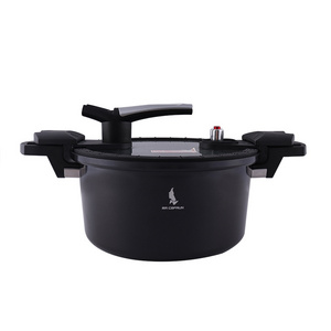 Wholesale High Quality Aluminum Cooking Pressure Cooker 2 Litre Black