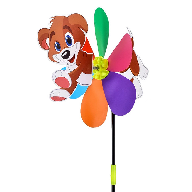 Children funny spinning windmill, plastic pinwheel, interesting toy windmill For kindergarten decoration windmill toys