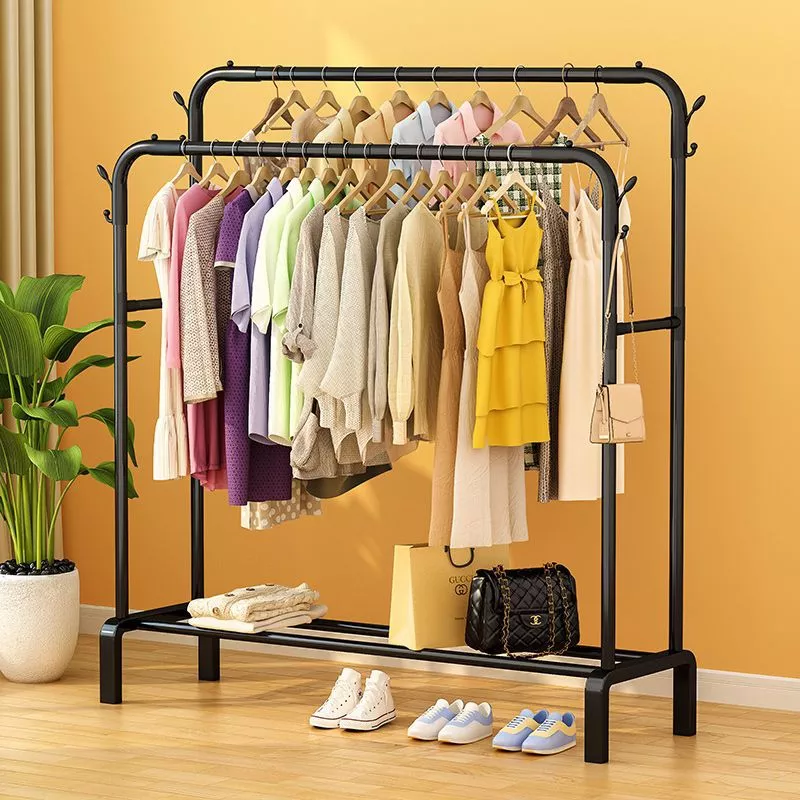 Sturdy And Durable Clothes Organizer And Holder Metal Stand Clothes Hanging Rack