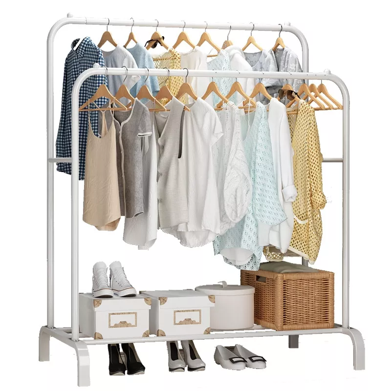 Sturdy And Durable Clothes Organizer And Holder Metal Stand Clothes Hanging Rack