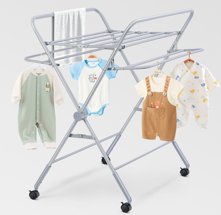 2 in 1 Foldable Baby Nursing Diaper Table Folding Portable Changing Station Table With Wheels