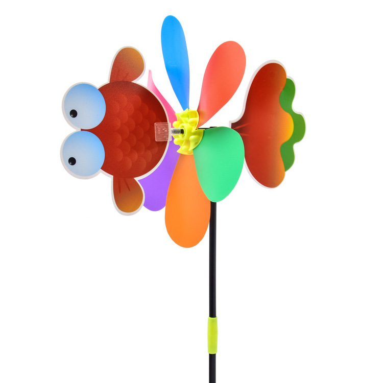 Children funny spinning windmill, plastic pinwheel, interesting toy windmill For kindergarten decoration windmill toys