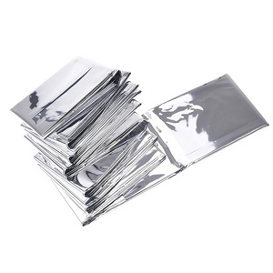 Emergency Mylar Thermal Compact Waterproof Blankets for First Aid Kits Retain Body Heat