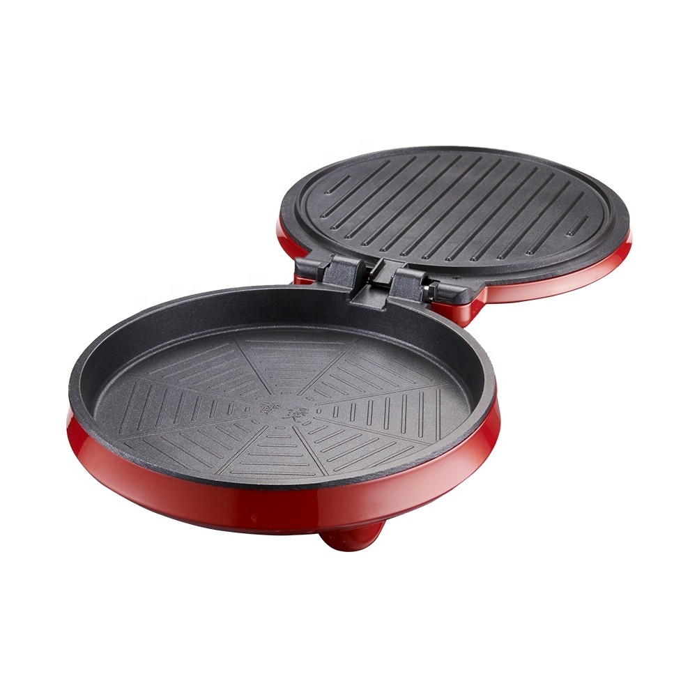 electric 1200w muti-fuction portable pizza maker and mobile electric pizza making machine pizza pan