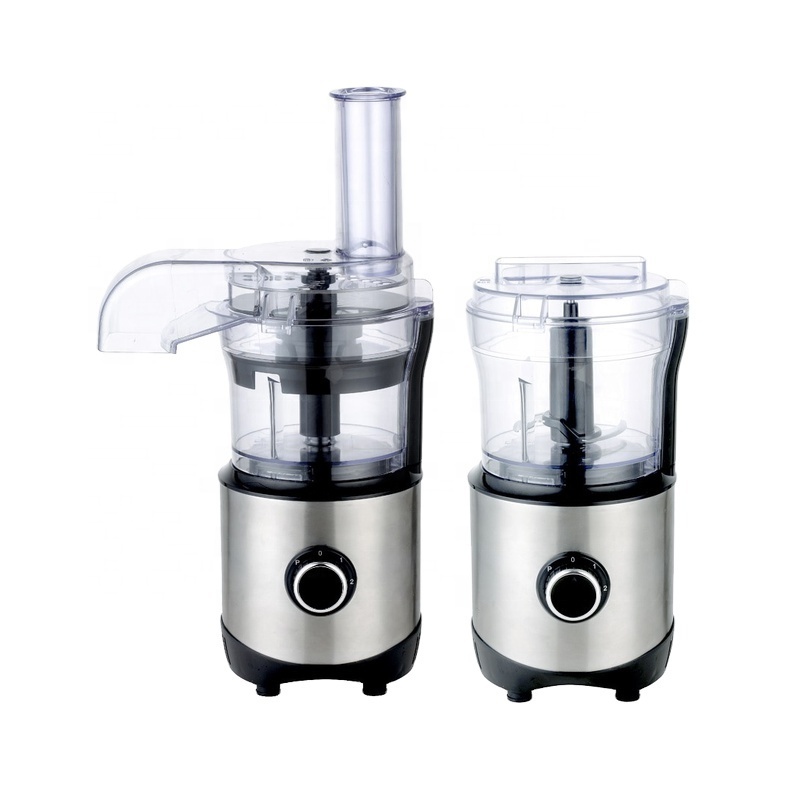 Commercial food processor multi function food processor 450W motor 2 speeds Pulse 500ml plastic bowl powerful copper