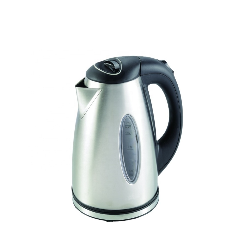 1.8L Less Good Price Matt Brushed Stainless Steel Body Electric Water Jug Kettle Fast Boiling Water