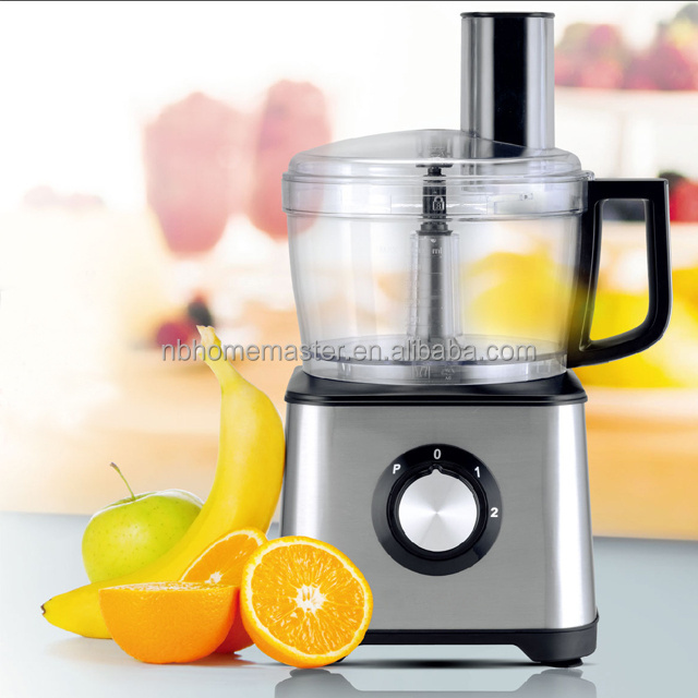 2019 New design 10 in 1 Stainless steel housing multi-functional Food Processor