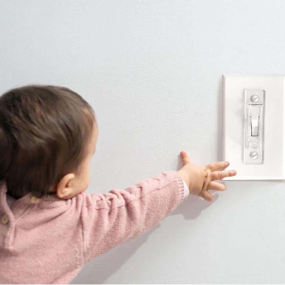 Child protective light switch board protects children from accidental opening