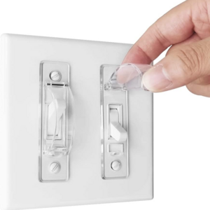 Child protective light switch board protects children from accidental opening