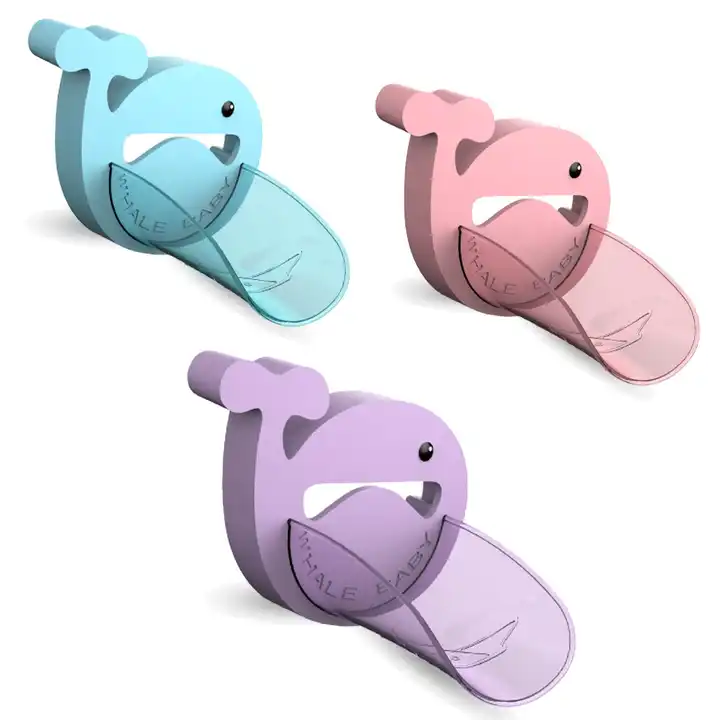 Amazon Hot Sales Cute Animal Whale Baby Faucet Extender For Child&Kids