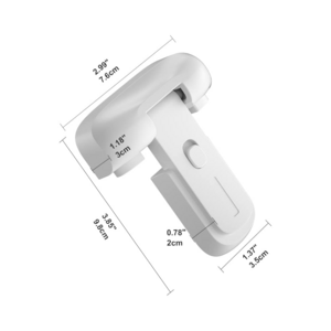 Amazon Hot Selling  Baby Proof Refrigerator Door Lock Baby Safety Locks For Fridge Cabinets Drawers