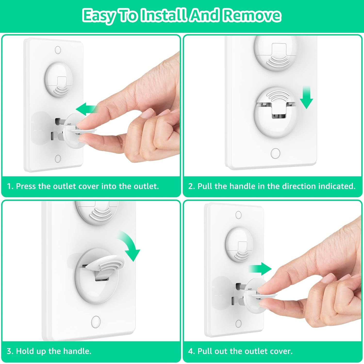 Baby Socket Cover Baby Safety Plug Protector To Prevent Baby Injury