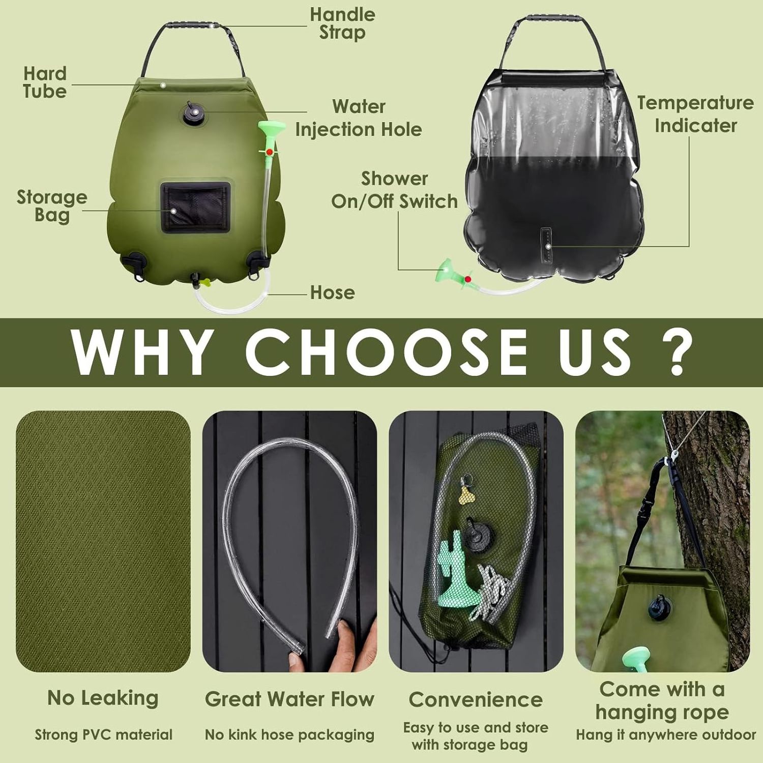 Portable Solar Shower Camping Bath Bag Tent Kit Instant Pop Up Tente Outdoor Camping Glamping Privacy Shelter Tent With Bathroom