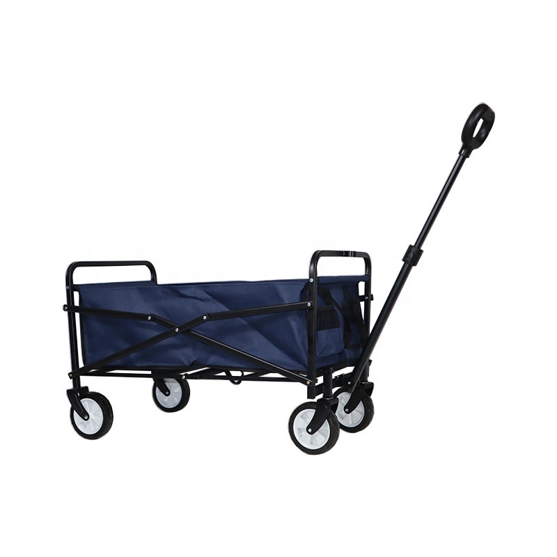 Collapsible folding heavy duty garden pull wagon folding outdoor camping cart