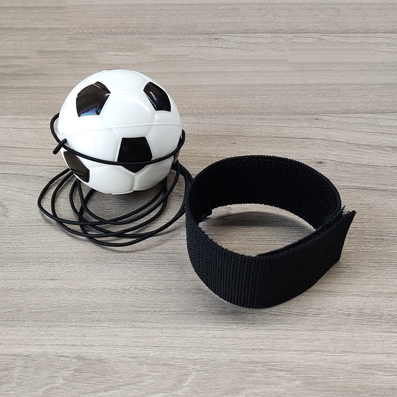 Sport Wrist strap Return Sponge Rubber Hand Game Exercises Bouncing Elastic Nylon String Kids Outdoor Toy Ball