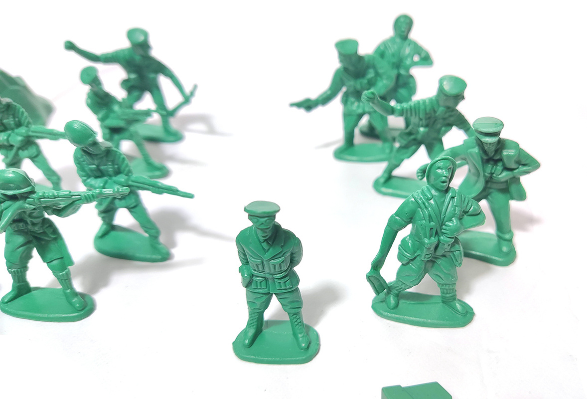 Wholesale Classic Toys 20pcs Plastic Mini Military Army Models Soldier Action Figure Army Toy Set