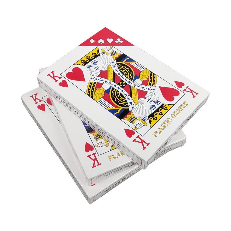 Creative Paper Large Size Poker Card 21*15cm Jumbo Playing Cards