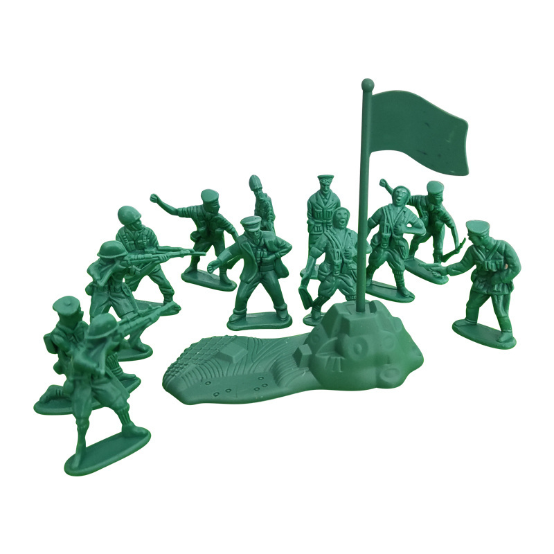 Wholesale Classic Toys 20pcs Plastic Mini Military Army Models Soldier Action Figure Army Toy Set