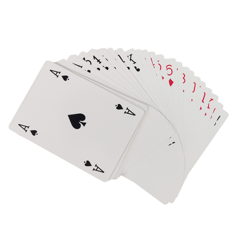 Creative Paper Large Size Poker Card 21*15cm Jumbo Playing Cards