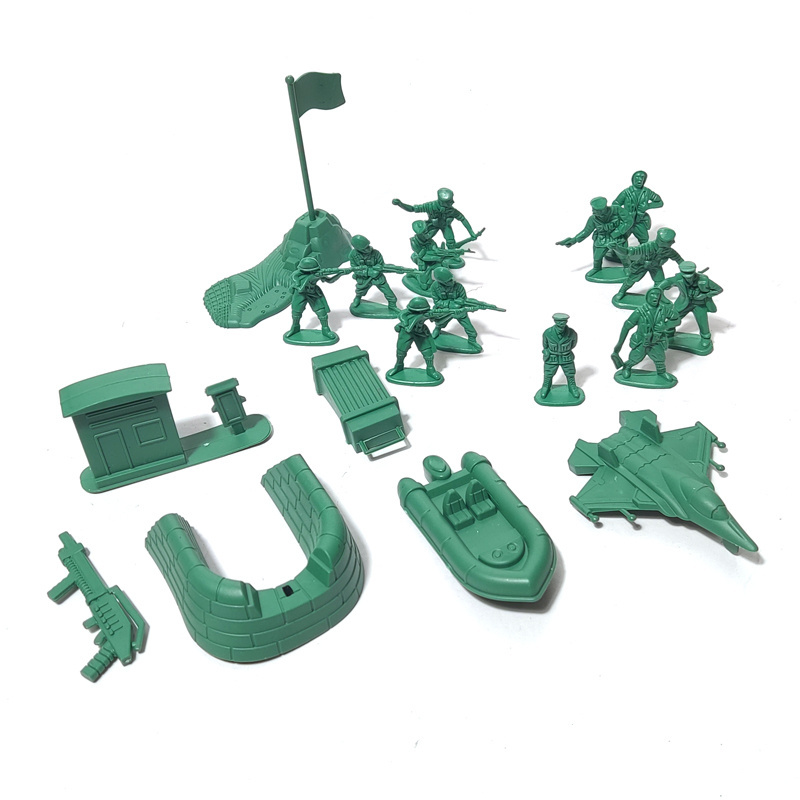 Wholesale Classic Toys 20pcs Plastic Mini Military Army Models Soldier Action Figure Army Toy Set