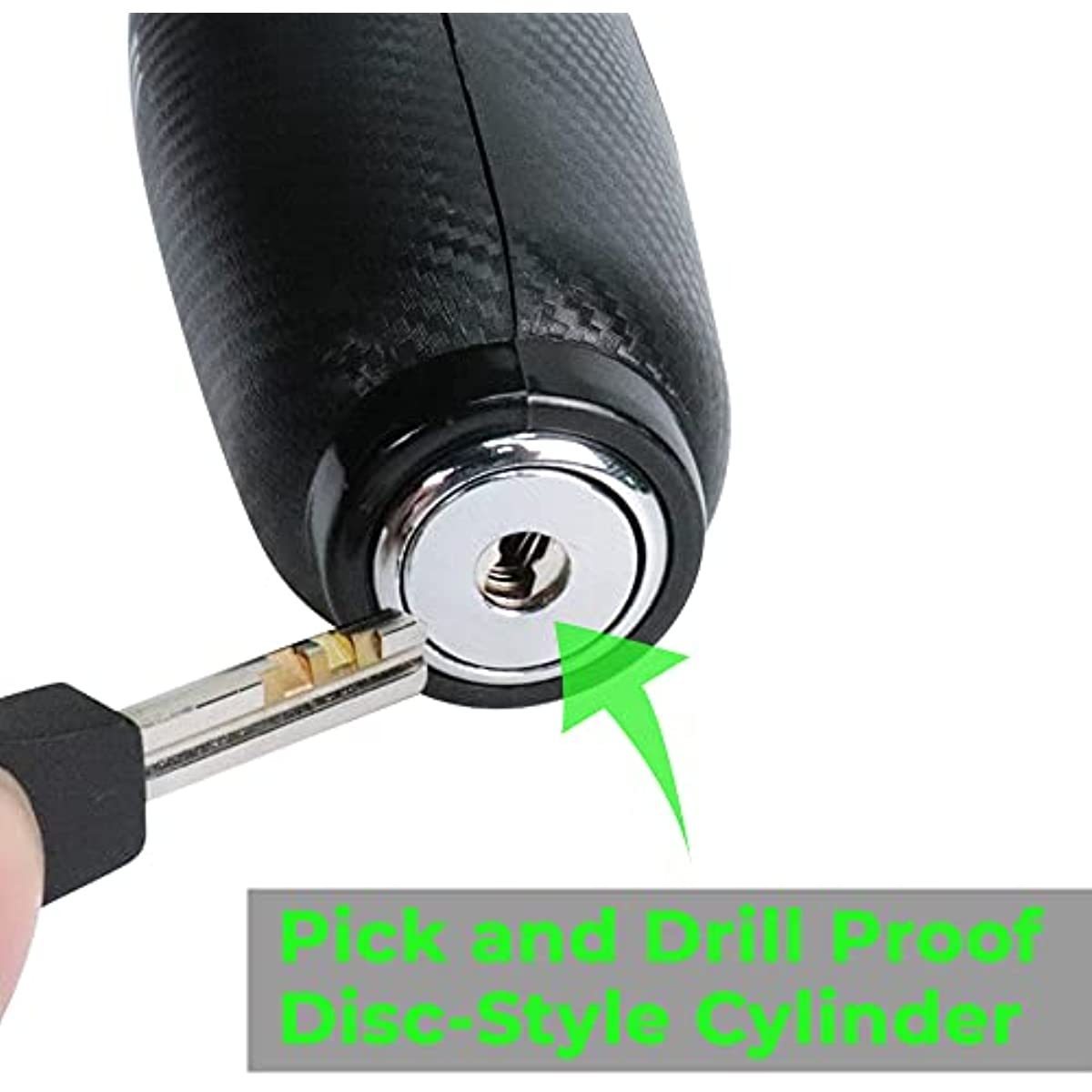 Alarm Brake Lever Lock Alarm Waterproof Scooter Bicycle Motorcycle Protective Security Handle Bar Grip Lock