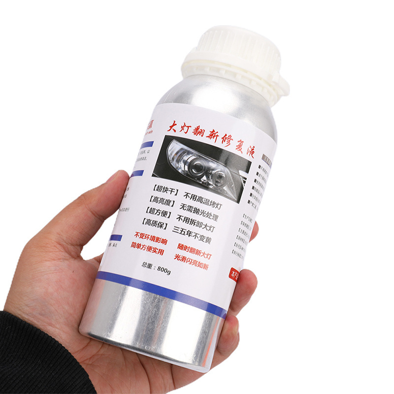 800ml Car headlight Polish Glass Coating Refurbishment Scratch Repair hydrophobic Coating Fix polish car headlights