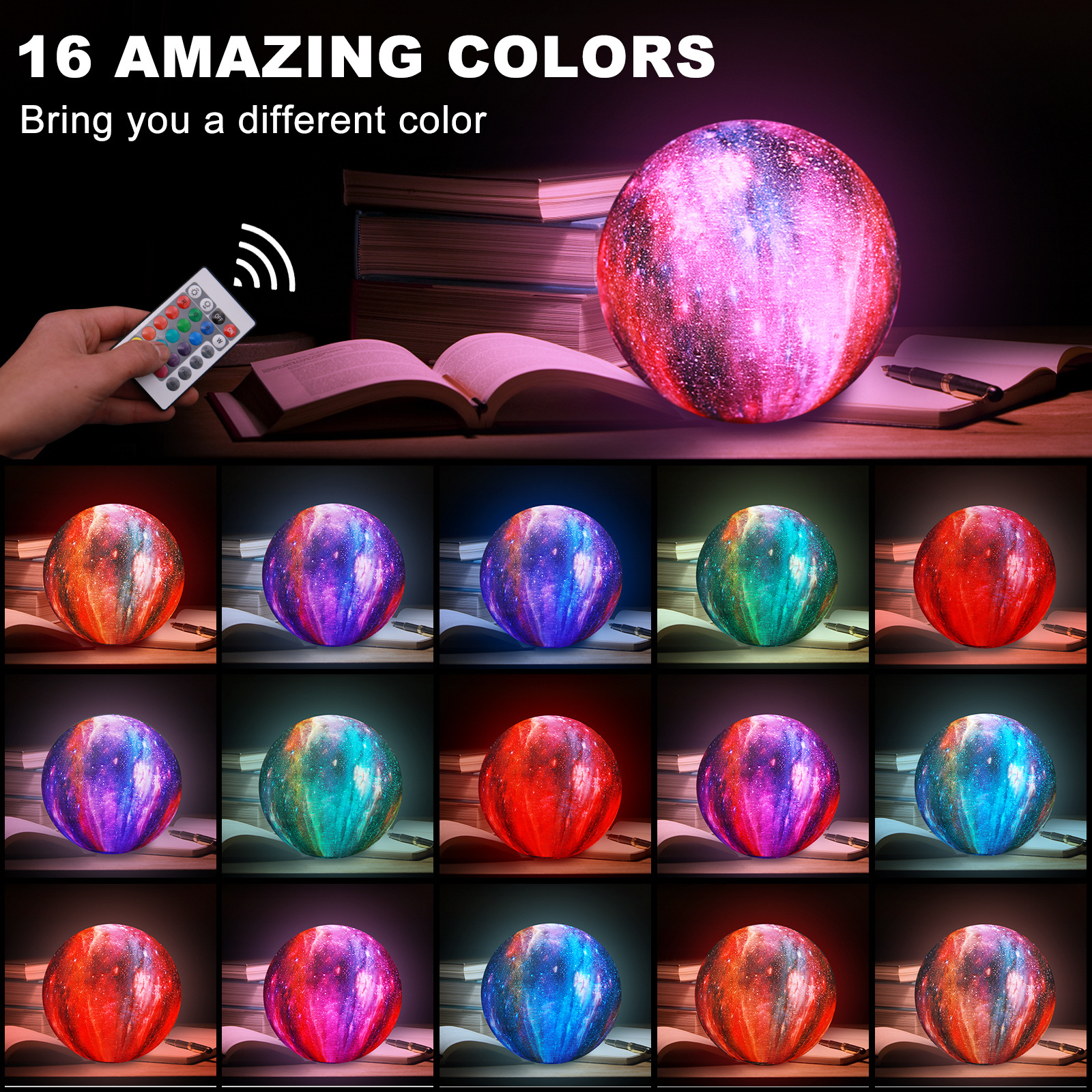 PVC Magic Star Moon Light Decorations For Home Custom 8-20CM Galaxy Star Night Light Children Kids Room Decor Moon Lava Lamp