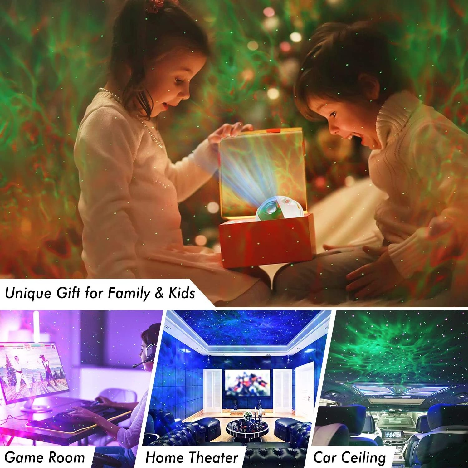 New Astronaut Projector Lamp Star Starry Sky Laser Nebula Night Light Projector Kids Spaceman Led Projection Light