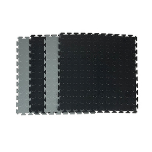 Anti-Slip Indoor Floor Tiles Removable PVC Interlocking Floor Mats for Garage