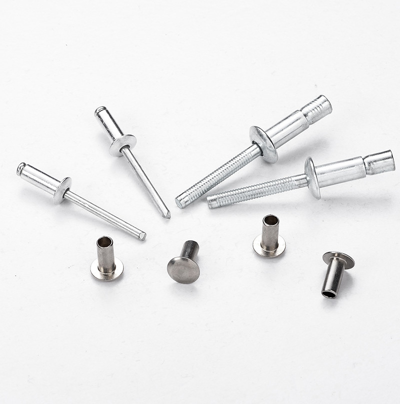 diameter 3.0/3.2/4.0/4.8/5.0/6.2 standard aluminum blind countersunk head rivets stainless steel blind paku rivet